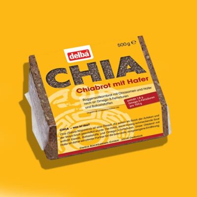 Delba Whole Grain Rye Bread with Oats Chia buy