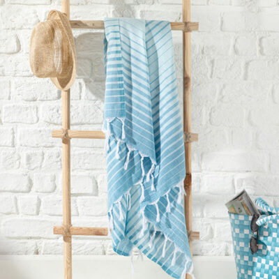 Shadow Cotton Loincloth Navy Blue and Blue buy